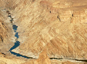Fish River Canyon, second largest in the world